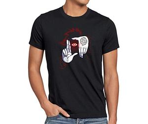 style3 Alucard Mano T-Shirt da Uomo Vampiro Anime Giappone