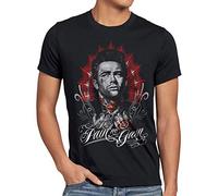 style3 Dean Tatuaggio T-Shirt da Uomo James Rock Tatuato Biker USA, Dimensione: