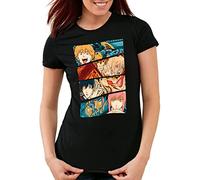 style3 Devil Hunters T-Shirt da Donna denji Man Anime Manga Cosplay Chainsaw Devil