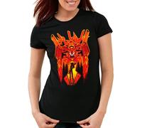 style3 Eva Unit 02 T-Shirt da Donna Shinji tokyo3 Neon Genesis, Dimensione: