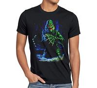 style3 Il Mostro della palude T-Shirt da Uomo Mostro del Film dell'orrore