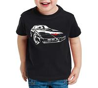 style3 K.I.T.T. Encounter T-Shirt per Bambini e Ragazzi Michael Knight 2000 Black Rider, Dimensione: