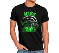 style3 Kiss Me T-Shirt da Uomo Xenomorph Alien Ripley