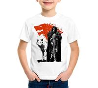 style3 Lupo Gigante T-Shirt per Bambini e Ragazzi Snow Grande Inverno Jon, Dimensione: