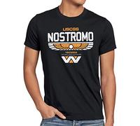 style3 Nostromo T-Shirt da Uomo Weyland-Yutani Corporation, Dimensione: