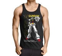style3 RX-78-2 Tank Top Uomo Canotta Canottiera Japan Robot Nippon, Dimensione:XXL