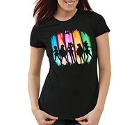 style3 Sailor Senshi T-Shirt da Donna Pietra di Luna Anime Moon, Dimensione:L