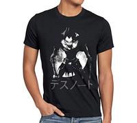 style3 Shinigami Ryuk T-Shirt da Uomo Death quaderni Anime Manga Yagami Note, Dimensione: