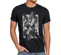 style3 Snake Plissken T-Shirt da Uomo Fuga da New York 1997
