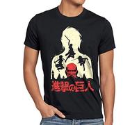 style3 Titan Fight T-Shirt da Uomo legione esplorativa AOT giganti Attack, Dimensione:5XL