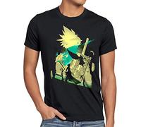 style3 VII Fantasy Battle T-Shirt da Uomo Avalanche Sephiroth PS iOS Giappone, Dimensione:3XL