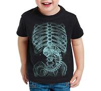 style3 Xenomorfo Alien T-Shirt per Bambini e Ragazzi, Dimensione:140