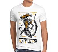 style3 Xenomorfo T-Shirt da Uomo Alien