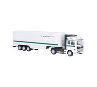 Stylebest 1:48 Semi Camion Giocattolo con Rimorchio, Modello Durevole | Funzione pull back, Design staccabile, Lega e materiale plastico, Ideale per 3 anni e oltre