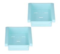Stylebest 2 organizer per frigorifero con 5 aperture di ventilazione per un facile drenaggio e ventilazione, adatto per mobili da e frigoriferi, dimensioni in ABS, 15,5 x 16 x 7 cm