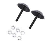 Stylebest 2208864 Pattini per Spazzaneve in Acciaio Inossidabile Resistenti per lo Sgombero della 2 Pezzi Universali per ATV UTV 76x90x12mm