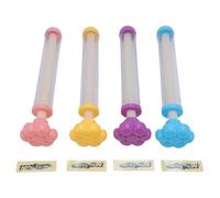 Stylebest 4 Pezzi Spruzzatore di Fuochi D'artificio Colorato Ad Alta Pressione Tira Fuori Irrigatore Giocattoli Spray Interattivo per Bambini