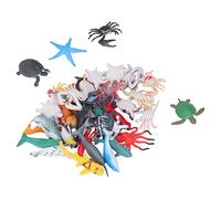 Stylebest 40 Pezzi di Simulazione di Animali Marini Giocattoli Figure Vivaci e Realistiche per Bambini Dai 4 Ai 6 Anni - Plastica Ecologica