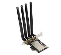 Stylebest Adattatore BCM94360CD, Antenna Ad Alto Guadagno 8DBI, Adattatore Scheda di Rete Wireless per Computer Desktop, Supporto Universale PCI-E, 4 unità