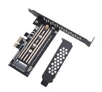 Stylebest Adattatore da M.2 NVMe a PCIe X4 5.0 Trasferimento Rapido dei Dati per L'aggiornamento dello Spazio di Archiviazione Compatibile con 10 11 e 1 Scheda Adattatore