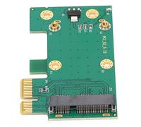 Stylebest Adattatore Mini PCIE a PCIE Antenna Leggera e Resistente per Computer Desktop Scheda Verde 1 unità