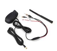 Stylebest Antenna per Auto Antenna DAB+GPS+FM Impermeabile Amplificata Attiva per Uso Universale su Veicoli, Materiale ABS+PVC Resistente