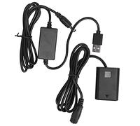Stylebest Batteria Fittizia NP-FW50 con Accoppiatore CC e Cavo USB per A7 A7R A7S A7II Kit di Alimentazione di Alta qualità