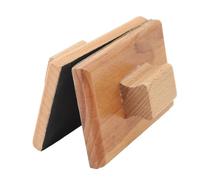 Stylebest Blocco Musicale di Sabbia, Divertente Strumento in Legno per L'apprendimento del Ritmo per Bambini, 10 X 6 Cm, in Legno di Faggio, 2 unità