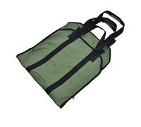 Stylebest Borsa Porta Legna da Ardere, Durevole e Resistente, per Campeggio, Giardino, Tessuto Oxford, Portatile, 47 Cm (Fogliame)