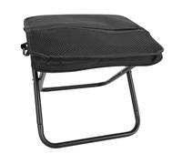 Stylebest Borsa Sgabello Pieghevole Sgabello Portatile Leggero con Tracolla per Viaggiare in Campeggio Nero Taglia Piccola