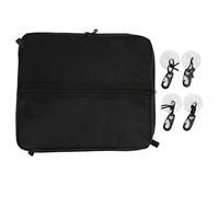 Stylebest Borsa Termica da Ponte Grande capacità, Durevole Tessuto Oxford 600D con Forti Ventose per il Surf All'aperto 14,0x12,0x3,4 Pollici (Nera)