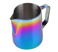 Stylebest Brocca per caffè in Acciaio Inossidabile, Brocca Ergonomica per Schiuma di Latte per Latte Art in o Bar, 600 Ml (Colorato)