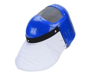 Stylebest Casco Protettivo in Rete Traspirante per Scherma per Bambini, per Allenamenti e Partite (Blu)