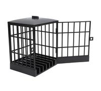 Stylebest Cassetta di Sicurezza per Cellulare, Divertente Gabbia per Cellulare con Timer per Riunioni di Famiglia, Organizer in Plastica 15x19x13 Cm (#2)