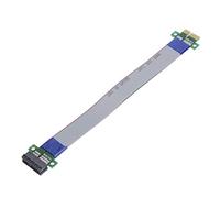 Stylebest Cavo di Prolunga PCI-E Prolunga Scheda Riser 1X, Adattatore Maschio-femmina a Doppia velocità, per Connessione GPU Flessibile, Lunghezza 24 Cm, Leggero e Portatile