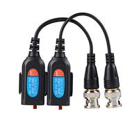 Stylebest Cavo Trasmettitore Coppia Balun Video HD BNC 8 MP per Trasmissione Video Affidabile Ad Alta Definizione, 2 unità