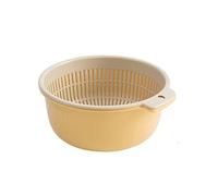 Stylebest Cesto per Lavare le Verdure a Doppio Strato con Design Salvaspazio per Uso, Materiale PP Resistente, 1 unità (Dimensioni ridotte)