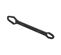 Stylebest Chiave Multifunzionale a Doppia estremità 8mm-22mm Elevata Durezza Strumento Meccanico Autoserrante per Riparazioni Auto e Domestiche Finitura Cromata 1 Pezzo (Nera)