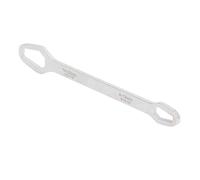 Stylebest Chiave Multifunzionale a Doppia estremità 8mm-22mm Elevata Durezza Strumento Meccanico Autoserrante per Riparazioni Auto e Domestiche Finitura Cromata 1 Pezzo (Argento)