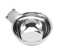 Stylebest Ciotola in Acciaio Inossidabile Impilabile Salvaspazio a Forma di Orso per Cucinare e Cuocere Al Forno 1 Pezzo (10 cm)