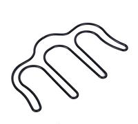 Stylebest Clip Porta Pagine Musicali, Clip per Libri e Appunti Leggeri e Durevoli per Musicisti, Set da 2 Pezzi in Ferro Metallico, Dimensioni 6,5 Cm (Nera)