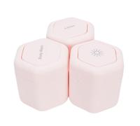 Stylebest Contenitori da Viaggio da 3 Pezzi, Barattoli Magnetici Riutilizzabili a Prova di Perdite con Bocca Larga per Lozione Detergente per il Corpo