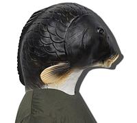 Stylebest Copertura del Viso di Halloween, Raccapricciante Maschera in Lattice per Adulti con Vernice, Costume in Lattice in Gomma Comoda Traspirante (Codice medio)