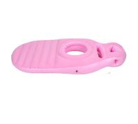 Stylebest Cuscino Gonfiabile per Tutto il Corpo con Foro per la Pancia per un Comodo Supporto Durante il Sonno a Casa e in Piscina 65,0x27,6 Pollici in PVC (Rosa)