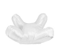 Stylebest Cuscino per il Viso, Imbottitura in Morbido Cotone Setoso per Dormire Comodamente Sulla Parte Posteriore della Pancia, con Design Leggero e Portatile per il Mantenimento della (Bianca)