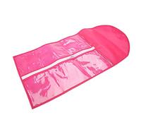 Stylebest Custodia per Extension per Capelli con Borsa Protettiva per Clip in Extension per Capelli Umani e Organizzazione di Parrucche, Comodo Design con Chiusura a Zip (Senza gruccia)