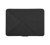 Stylebest Custodia Protettiva Elegante Custodia in Pelle PU con Motivo a Croce Deformata per E-reader Paperwhite 1/2/3, Ideale per Guardare Film e Leggere (Nera)