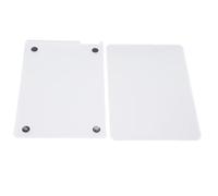 Stylebest Custodia Rigida per Laptop per Air 13", Cover Protettiva Ultra Sottile e Resistente per L'Uso Quotidiano, Antigraffio e Dissipazione del Calore, Confezione da 2 (Chiara)