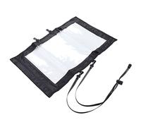 Stylebest Custodia Trasparente per Mappe Custodia Impermeabile e Pieghevole per Escursioni, Campeggio e Avventure All'aria Aperta Realizzata in Resistente TPU 17,9 X 11,8 Pollici