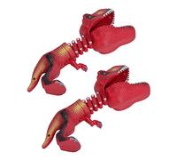 Stylebest Dinosauro Giocattolo Carino Modello Interattivo per Gioco con le di Decompressione per Bambini di età Superiore a 3 Anni, Plastica, 8,1 Pollici, Confezione da 2